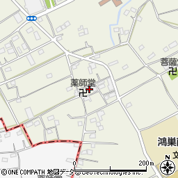 埼玉県鴻巣市原馬室2517周辺の地図