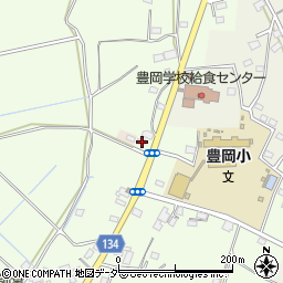 茨城県常総市豊岡町丙3424-1周辺の地図