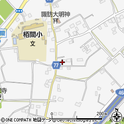 埼玉県久喜市菖蒲町下栢間2459周辺の地図
