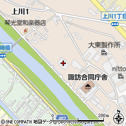 創価学会諏訪文化会館周辺の地図