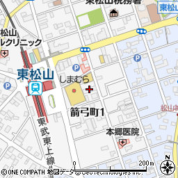 東松山マンション周辺の地図
