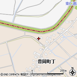 茨城県常総市豊岡町丁235周辺の地図