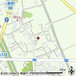 埼玉県白岡市篠津631周辺の地図