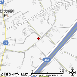 埼玉県久喜市菖蒲町下栢間2442周辺の地図