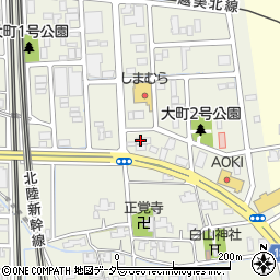 株式会社帝国コンサルタント　福井支店周辺の地図