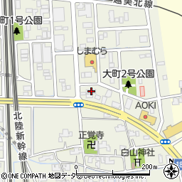 株式会社西原ネオ福井営業所周辺の地図