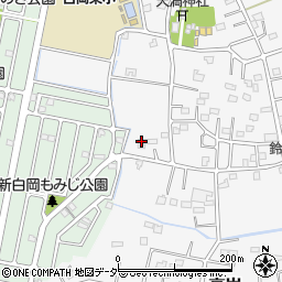 埼玉県白岡市高岩1792周辺の地図
