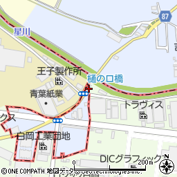 埼玉県白岡市篠津870周辺の地図