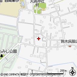 埼玉県白岡市高岩1789-3周辺の地図