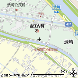 長野県諏訪市渋崎周辺の地図