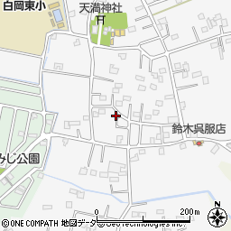 埼玉県白岡市高岩1789-18周辺の地図