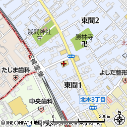 徳樹庵北本店周辺の地図