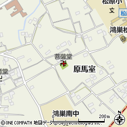 埼玉県鴻巣市原馬室3516周辺の地図