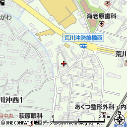 茨城県土浦市中荒川沖町12周辺の地図
