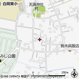 埼玉県白岡市高岩1789-4周辺の地図