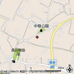 長谷一区公民館周辺の地図