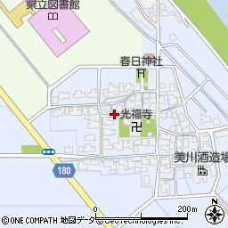 福井県福井市小稲津町周辺の地図