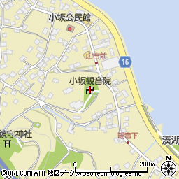 龍光山観音院周辺の地図