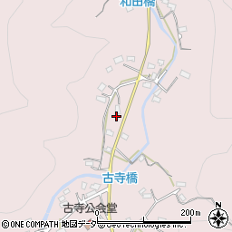 埼玉県比企郡小川町上古寺341周辺の地図