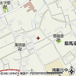 埼玉県鴻巣市原馬室2490周辺の地図