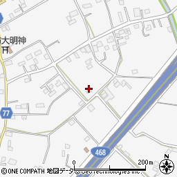 埼玉県久喜市菖蒲町下栢間2444周辺の地図