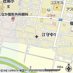 〒918-8025 福井県福井市江守中町の地図
