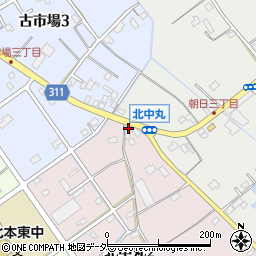 加藤輪店周辺の地図