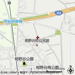 茨城県常総市相野谷町210周辺の地図