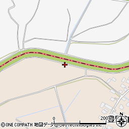 茨城県常総市豊岡町丁8周辺の地図