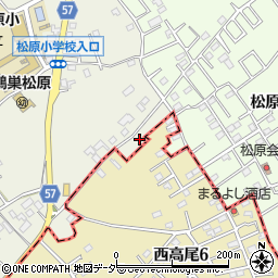 埼玉県鴻巣市原馬室3777周辺の地図