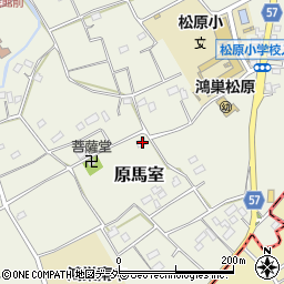 埼玉県鴻巣市原馬室3511周辺の地図