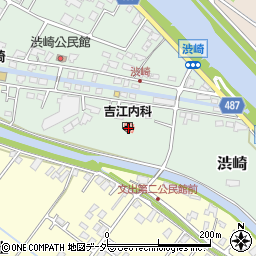 吉江内科医院周辺の地図