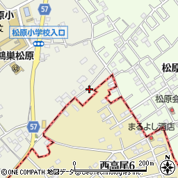 埼玉県鴻巣市原馬室3776周辺の地図