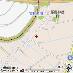 茨城県常総市豊岡町丁2219周辺の地図