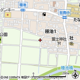 福井県福井市種池町12-41周辺の地図