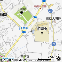 埼玉県久喜市菖蒲町下栢間2653-7周辺の地図