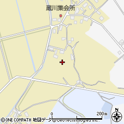 茨城県行方市蔵川217周辺の地図