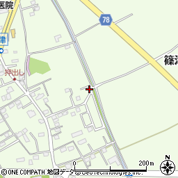 埼玉県白岡市篠津90周辺の地図