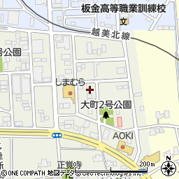 宅配クック１２３　福井中央店周辺の地図