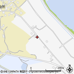 茨城県行方市白浜1164周辺の地図