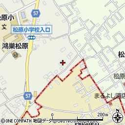 埼玉県鴻巣市原馬室3783周辺の地図