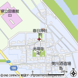福井県福井市小稲津町30-16周辺の地図