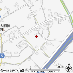埼玉県久喜市菖蒲町下栢間2448周辺の地図