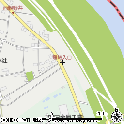 塚崎入口周辺の地図