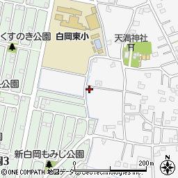 埼玉県白岡市高岩1752周辺の地図