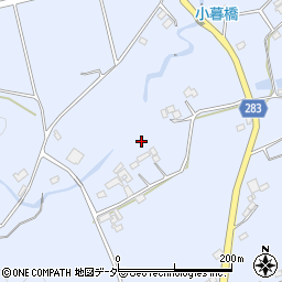 埼玉県秩父市下吉田周辺の地図