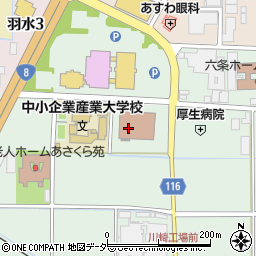 福井県庁舎　出先機関ふくい女性財団（公益財団法人）周辺の地図