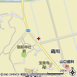 茨城県行方市蔵川961周辺の地図