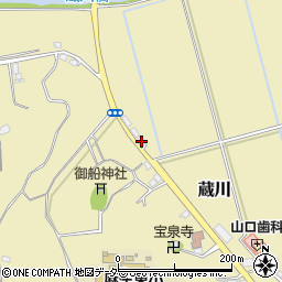 茨城県行方市蔵川447周辺の地図