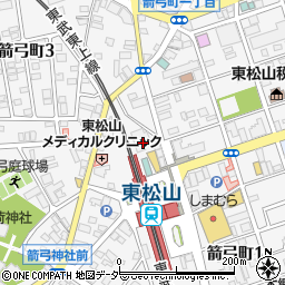 ＮＰＣ２４Ｈ東松山ぼたん通り駐車場周辺の地図